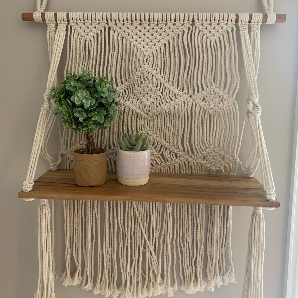 hanging decor shelf